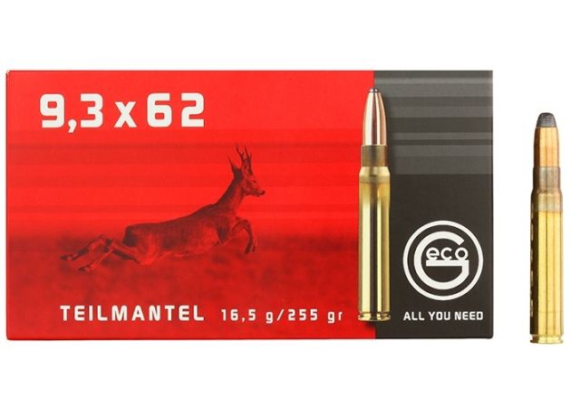 Kogelpatronen Geco Teilmantel 9.3x62 mm 255 grain