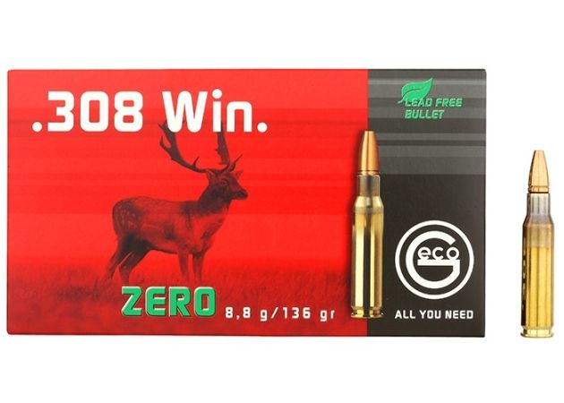 Kogelpatronen Geco Zero .308 Win 136 grain