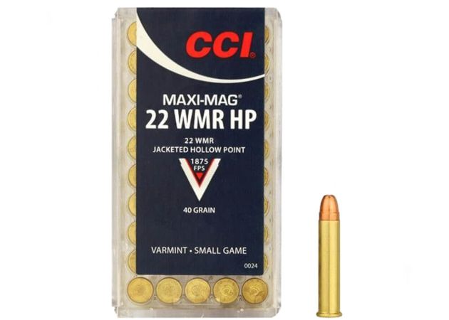 Kogelpatronen CCI Maxi Mag HP .22 WMR JHP 40 Grain