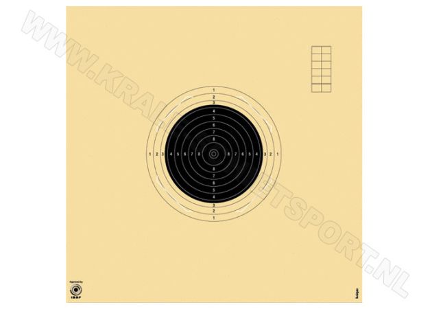 Kruger Smallbore rifle background target 50 m  2040S