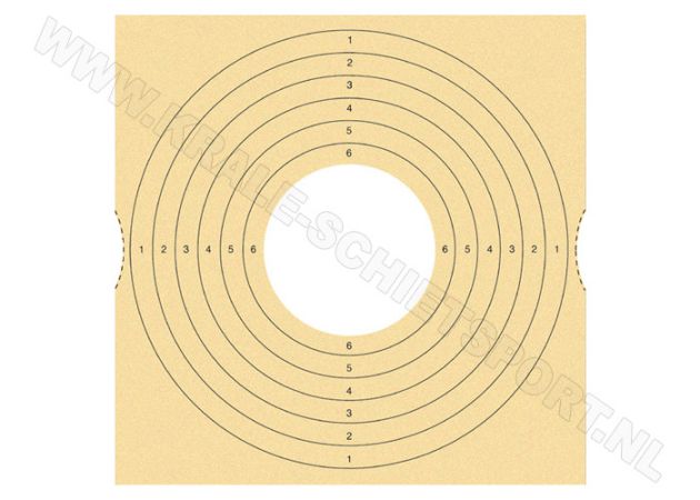 Target-strip holder - improved type for 7 cm stripes 3020