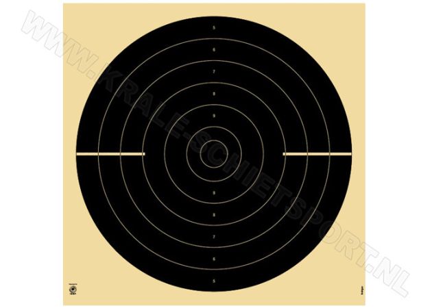 Kruger Olympic rapid fire pistol 25 m target 3200N (numbered)