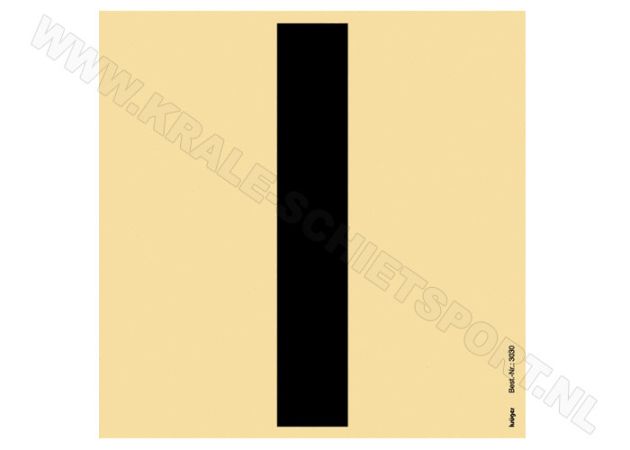 Kruger Skills training target for air pistol 3030 central stripe (28 x 160 mm)