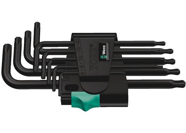 L Key Set Wera Torx Blacklaser 967 9 9 Piece