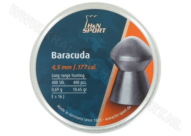 Airgun Pellets H&N Baracuda 4.5 mm 10.65 grain