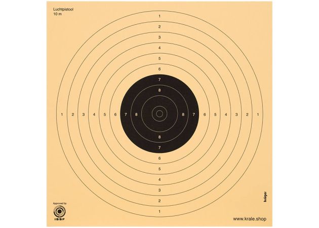 Target for air pistol 10 m, 3000 (unnumbered)