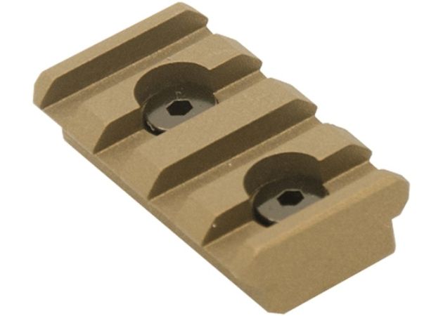 Montagerail UTG KeyMod 4-slot Burnt Bronze