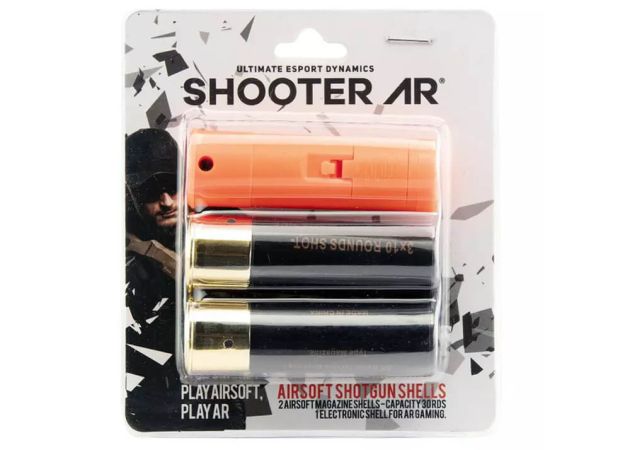 Shotgun Shells Shooter AR Bluetooth Pack Incl. 2 Cartridges