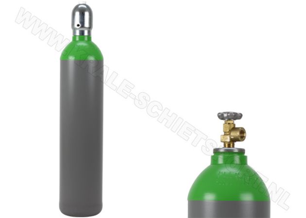 Persluchtfles Krale 20 liter 300 bar met standaard kraan