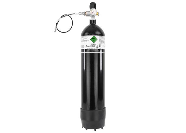 Charging cylinder Krale 7 liter 300 bar with MDE Jubiliee Valve