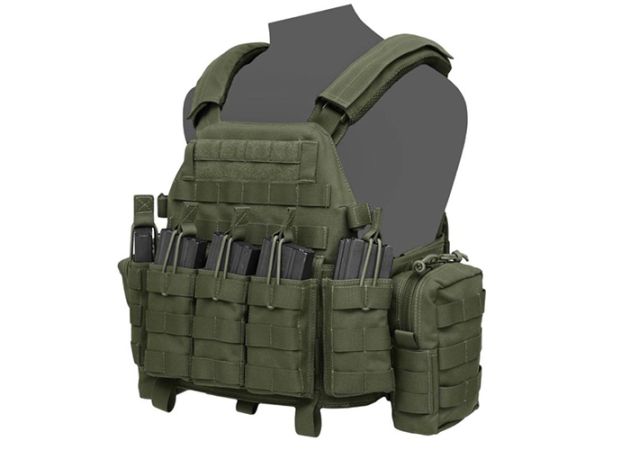 Warrior Assault Systems プレートキャリア DCS Plate Carrier Warrior Assault Systems DCS 5.56 Olive Drab