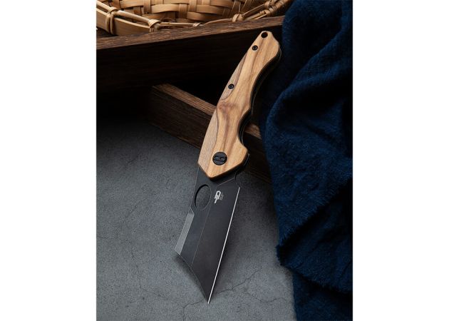 Pocket Knife Bestech Skirmish Olive Wood