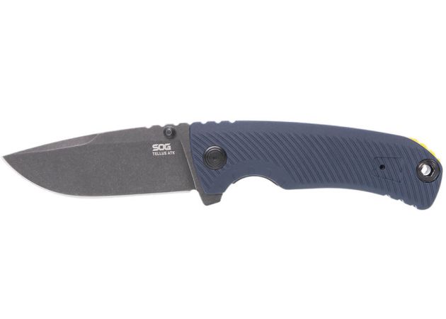Pocket Knife SOG Tellus ATK Squid Ink Yellow