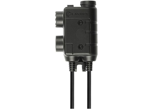 Push to Talk Earmor M56 Dual-Comm Motorola 2-Pin