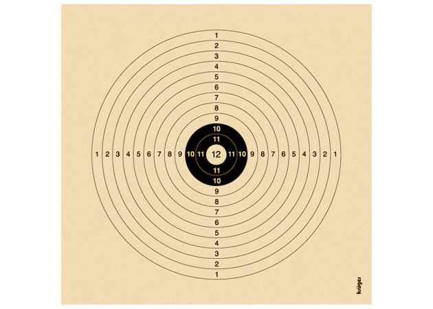 Recreational Target 1312 1 Bullseye 14x14