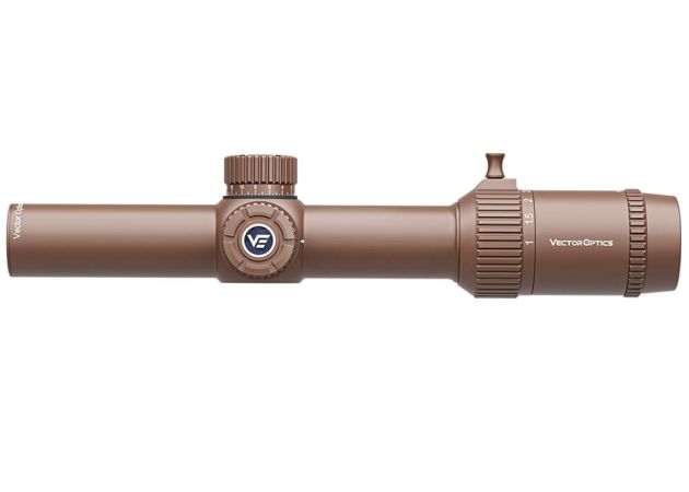 Rifle Scope Vector Optics Forester 1-8x24 VFD-3 - Coyote FDE