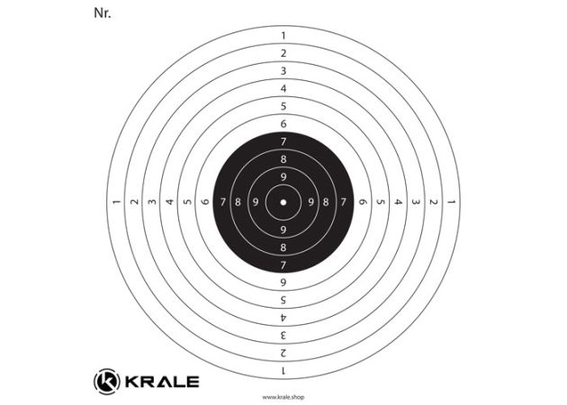 Recreational Target Krale 1 Bullseye 2323