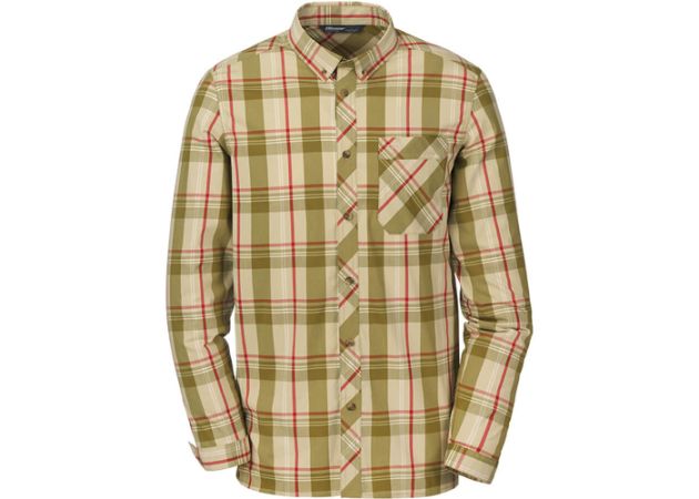 Shirt Blaser Harald Olive / Beige Checked