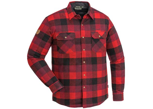 Overhemd Pinewood Canada Classic 2.0 Red / Black