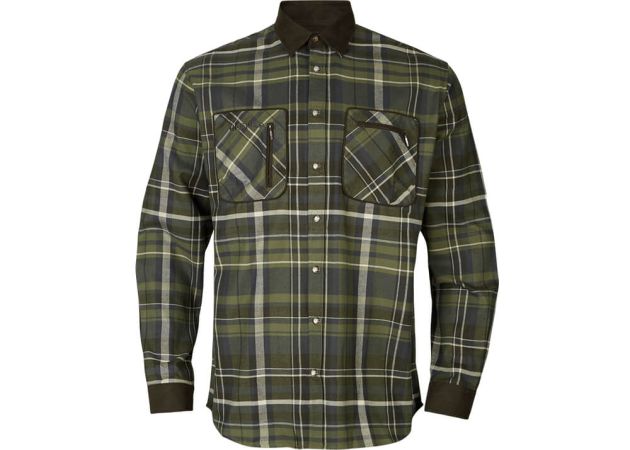 Shirt Härkila Pajala - Olive Check