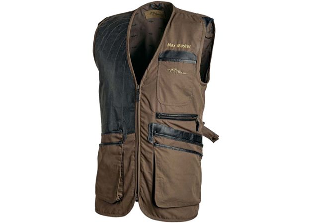 Shooting Vest Blaser 4-Season Brown Olive Right - S