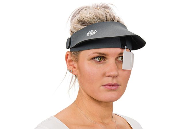 Shooting visor AHG Neopren de Luxe Black