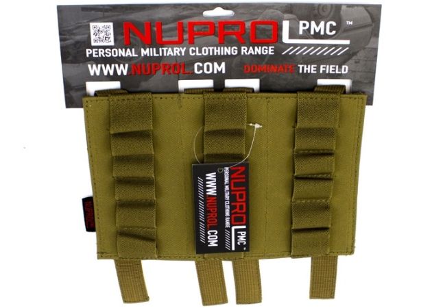 Shotgun Shell Panel Nuprol PMC Tan