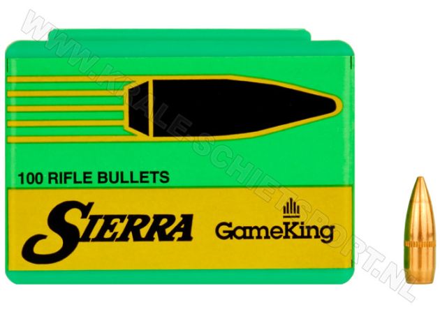Kogelkoppen Sierra Gameking .224 FMJ 55 grain