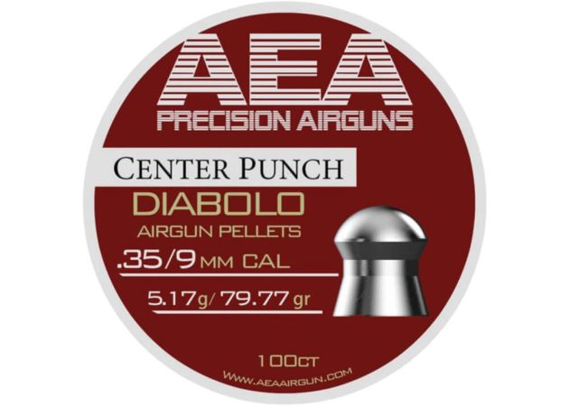 Airgun Pellets AEA Center Punch 9 mm 79.77 grain