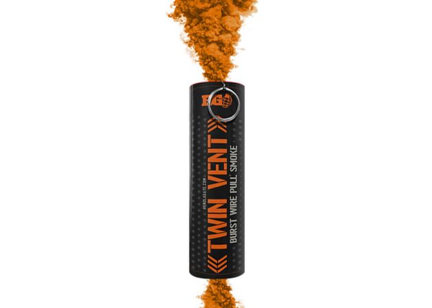 Rookgranaat Enola Gaye Burst Twin Vent Orange