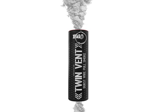 Rookgranaat Enola Gaye Burst Twin Vent White