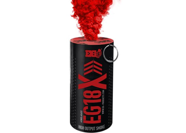 Smoke Grenade Enola Gaye EG18X Military Red