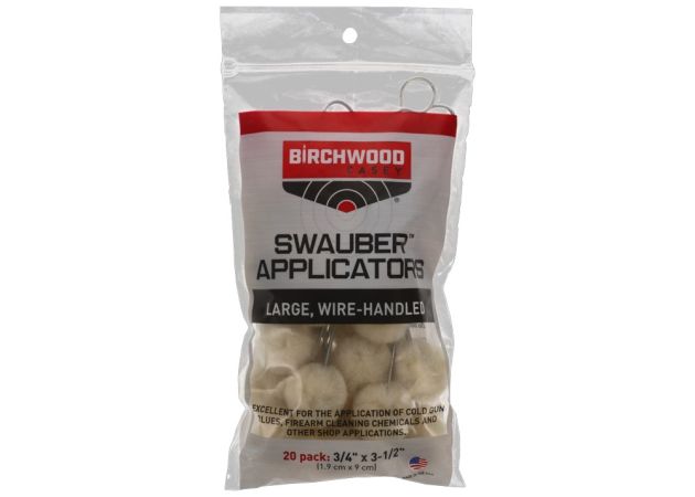 Swauber Applicators Birchwood 20-Pack