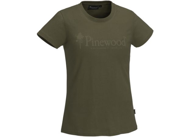 T-Shirt Pinewood Outdoor Life Ladies Hunting Olive