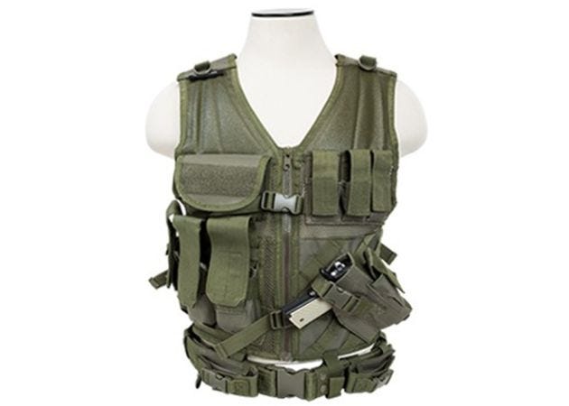 Tactical Vest NcStar Green