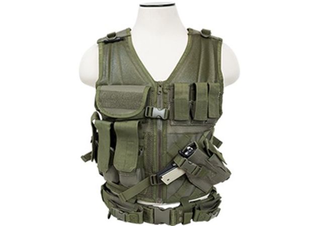 Tactical Vest NcStar Green Large