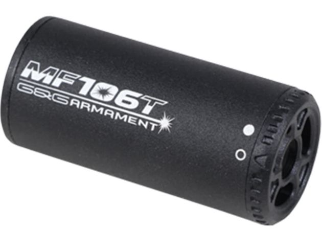 トイガン MF106T Muzzle Flash Tracer Unit G&G MF106T. A lightweight, ultra-compact muzzle flash tracer. Is