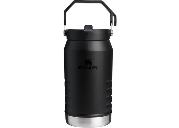 Water Bottle Stanley The IceFlow Flip Straw Tumbler 2.0 1.9 L - Black 2.0
