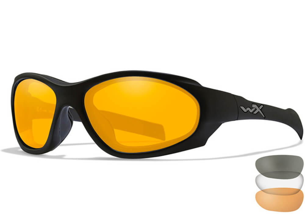 【新品未使用】Wiley X XL-1 ADVANCED COMM 2.5(TL XL-1 Advanced Sunglasses - Smoke Grey / Clear Lenses | Wiley X