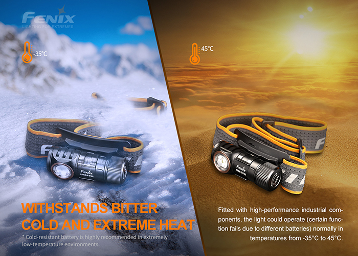 Fenix HM50R V2.0 lampe ontale rechargeable | Achetez à prix