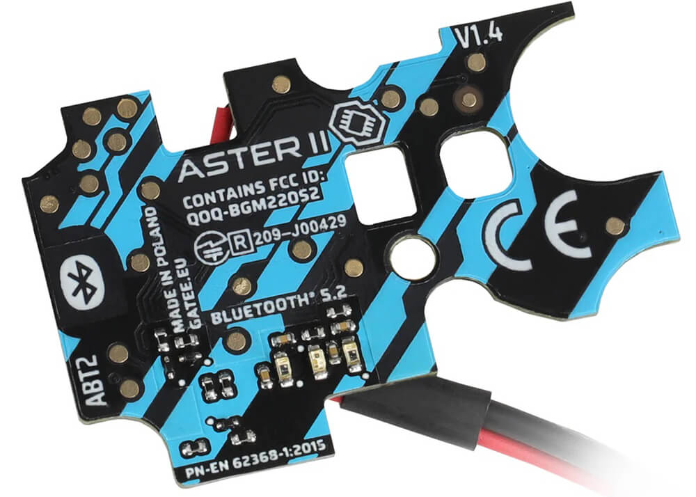 Gate ASTER II Bluetooth® EXPERT for V2 ASTER II Bluetooth® EXPERT for V2 GB + Adjustable Quantum
