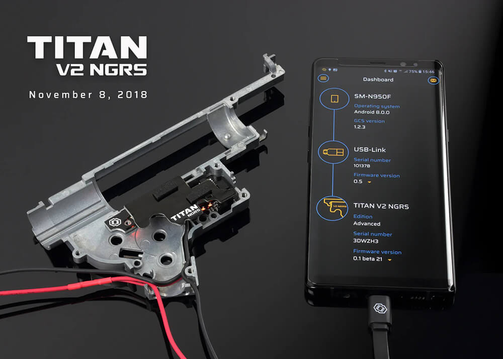 その他 GATE TITAN V2 NGRS REAR WIRED Advanced GATE TITAN V2 NGRS Advanced Set (Rear Wired)