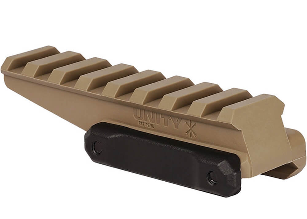 UNITY TACTICAL FAST RISER FDE ライザーマウント Unity Tactical FAST Optic Riser | Made in USA — Atomic Defense