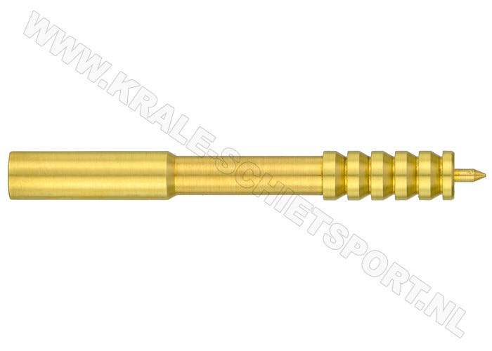 Dewey Mfg Co.New & Unused 243 or 6MM Brass Jag Female Threaded for Dewey Rods