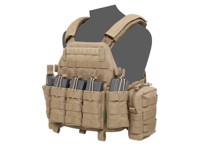 Plate Carrier Warrior Assault Systems DCS 5.56 Coyote Tan