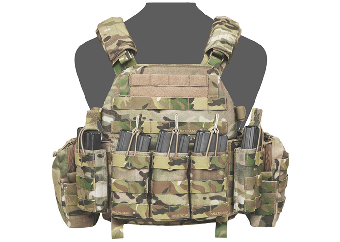【実物】WARRIOR ASSAULT SYSTEMS MULTICAM Plate Carrier Warrior Assault Systems DCS 5.56 Multicam
