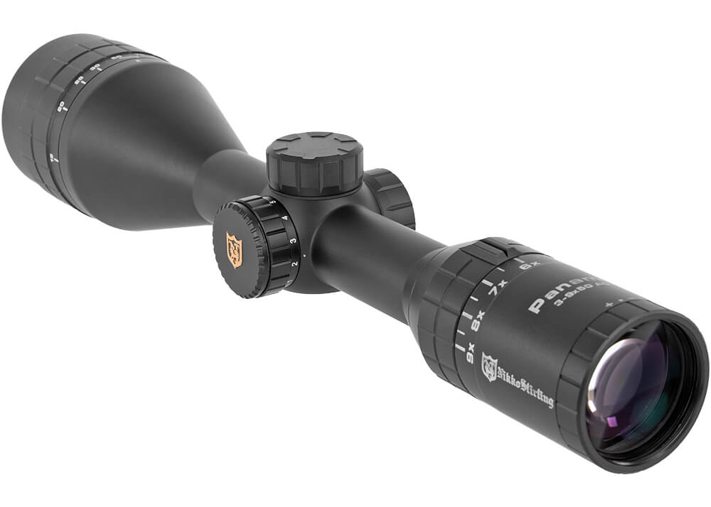 Nikko Stirling Panamax 3-9x50 AO IR ½ Mil-Dot Rifle Scope