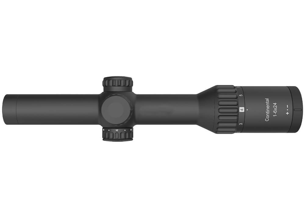 Vector Optics Continental 1-6×24 & マウント LPVO for 3-Gun | Continental 1-6x24 HD SFP .22LR & .308