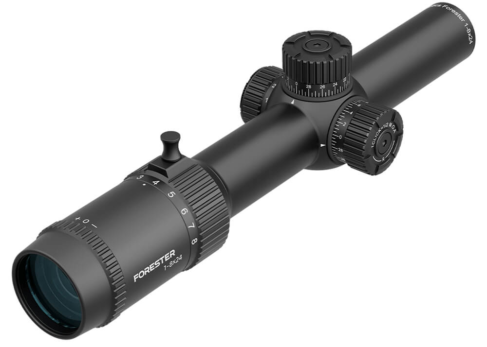 Vector Optics Forester 1-8x24 VFD-3 Rifle Scope - Black