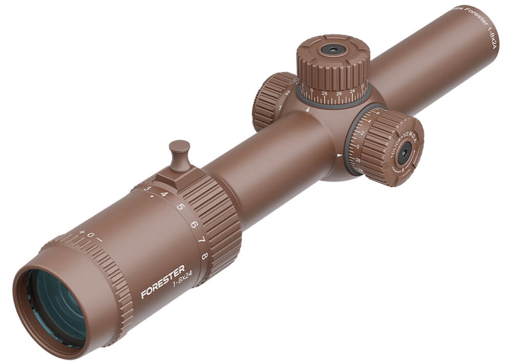 Rifle Scope Vector Optics Forester 1-8x24 VFD-3 - Coyote FDE